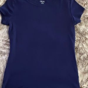 Girl's Navy tee